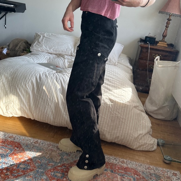 I AM GIA button shorts X pants size small - Picture 3 of 4